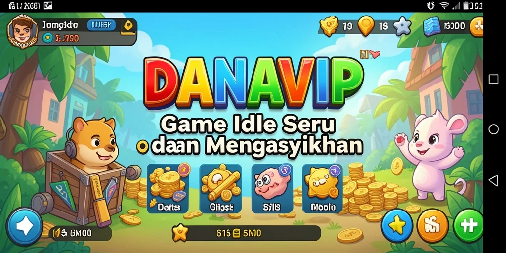Tampilan seru gameplay DANAVIP yang mengasyikkan.