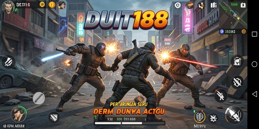 Gameplay seru dengan pertarungan mendebarkan di DUIT188.