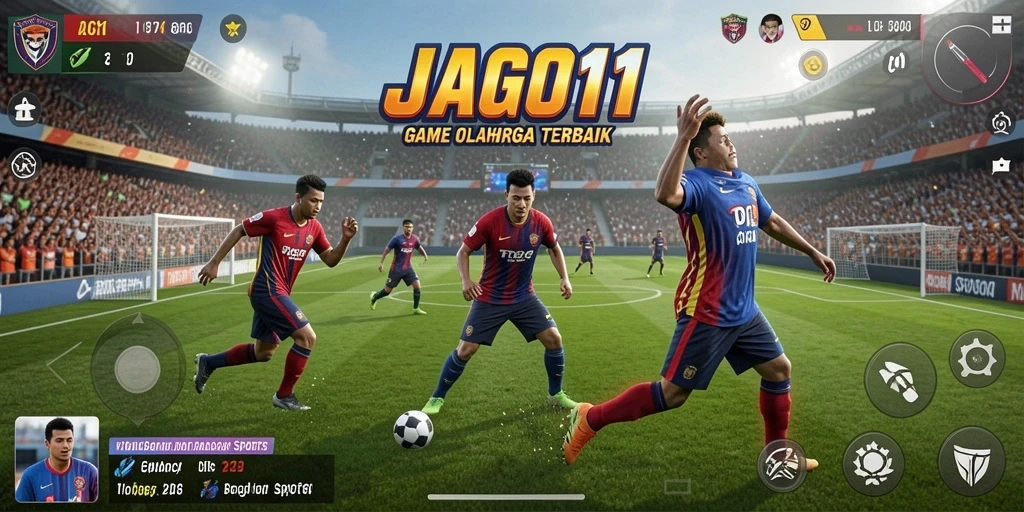 Tampilan gameplay seru di JAGO11 dengan grafis yang memukau.