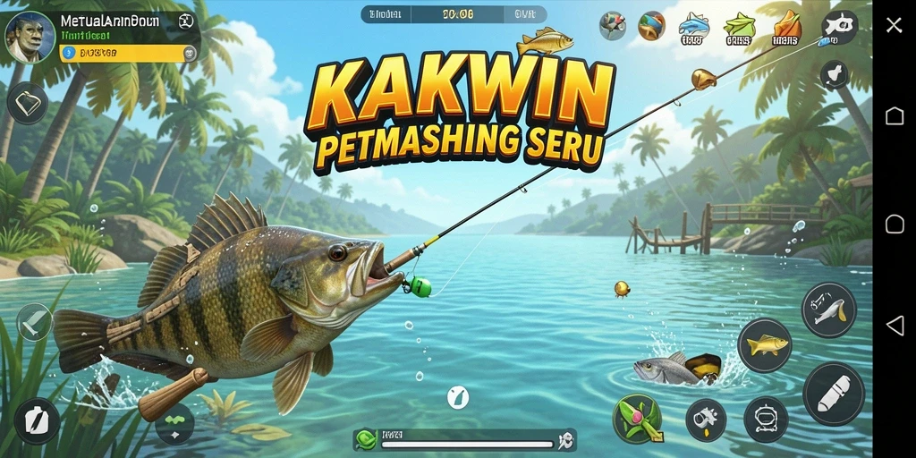 Tangkapan ikan besar yang memukau di permainan KAKWIN.