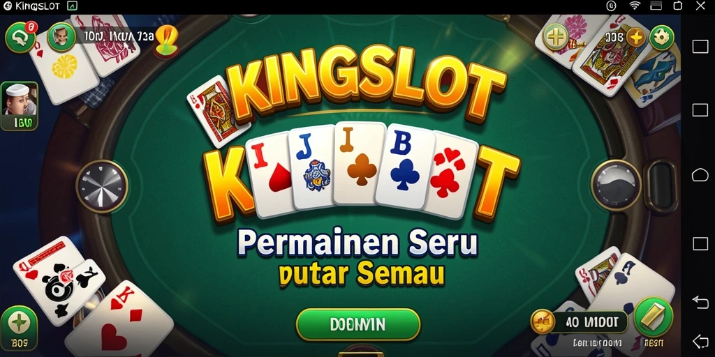 Gameplay KINGSLOT yang menarik dan seru dalam permainan Domino.