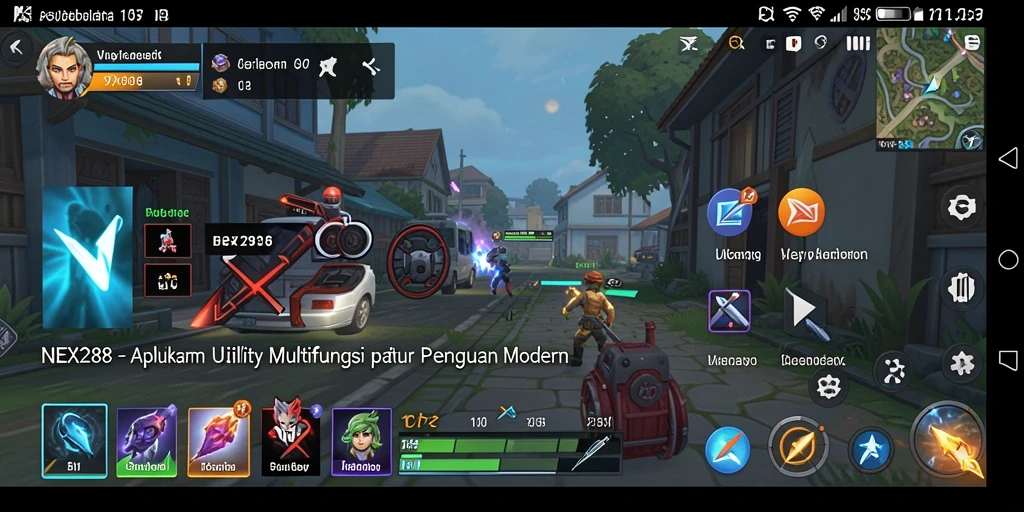 Screenshot NEX288 menampilkan antarmuka aplikasi yang bersih dan mudah digunakan.