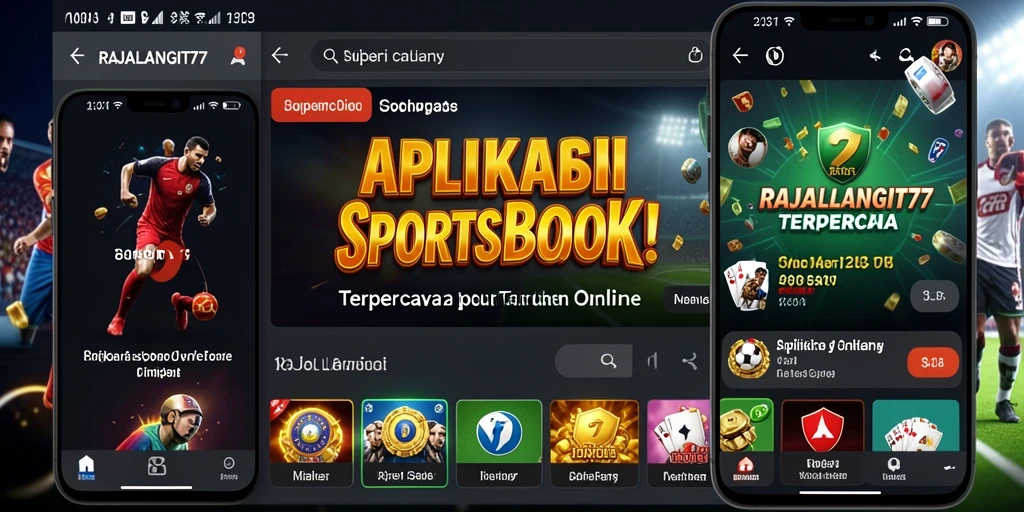 Screenshot utama RAJALANGIT77 menampilkan tampilan taruhan olahraga yang menarik.