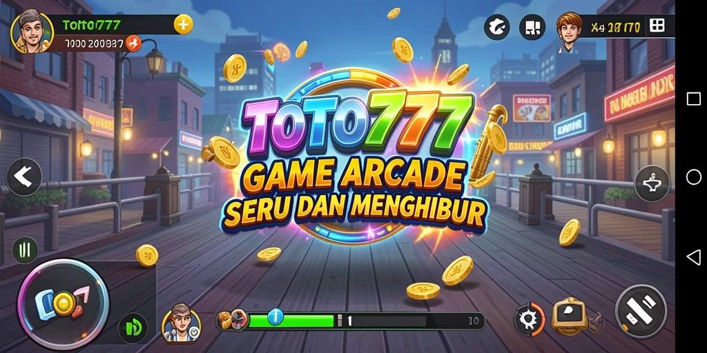 Screenshot gameplay TOTO777 yang menampilkan aksi seru dalam Arcade.