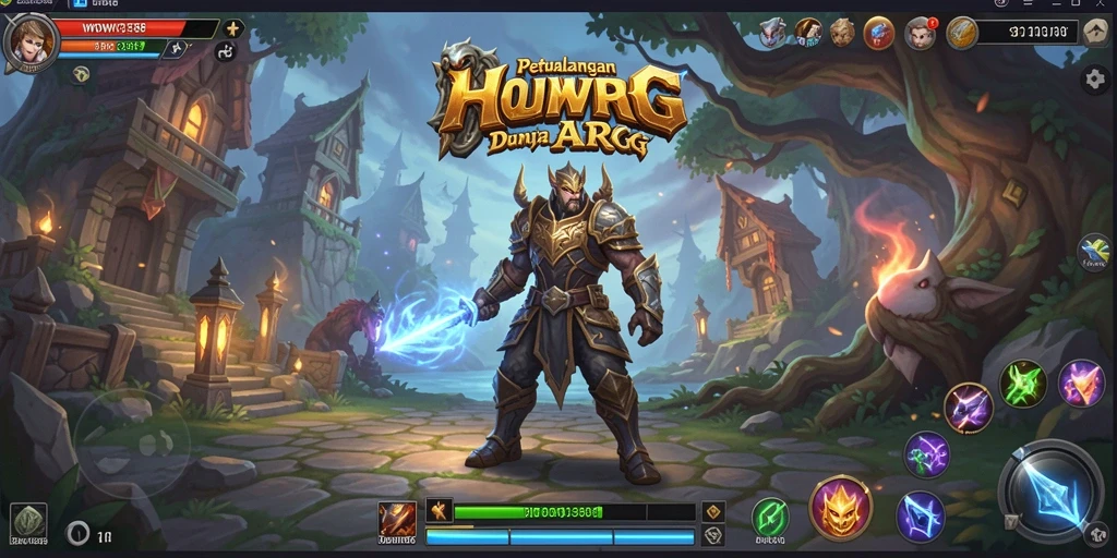 Gameplay mendebarkan di dunia fantasi WOW388.